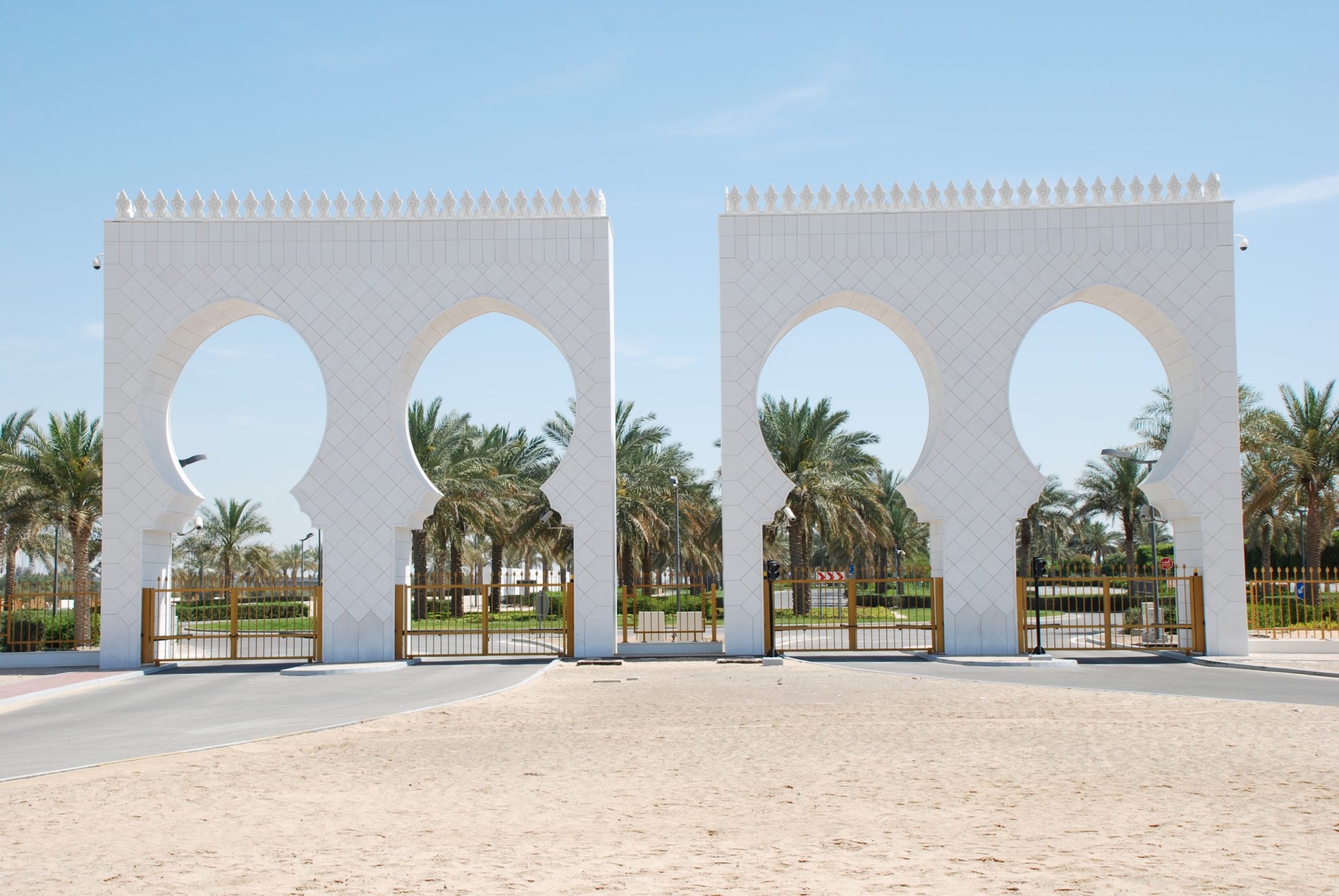 Sheikh Zayed Bin Sultan Mosque Boundary Wall — 4