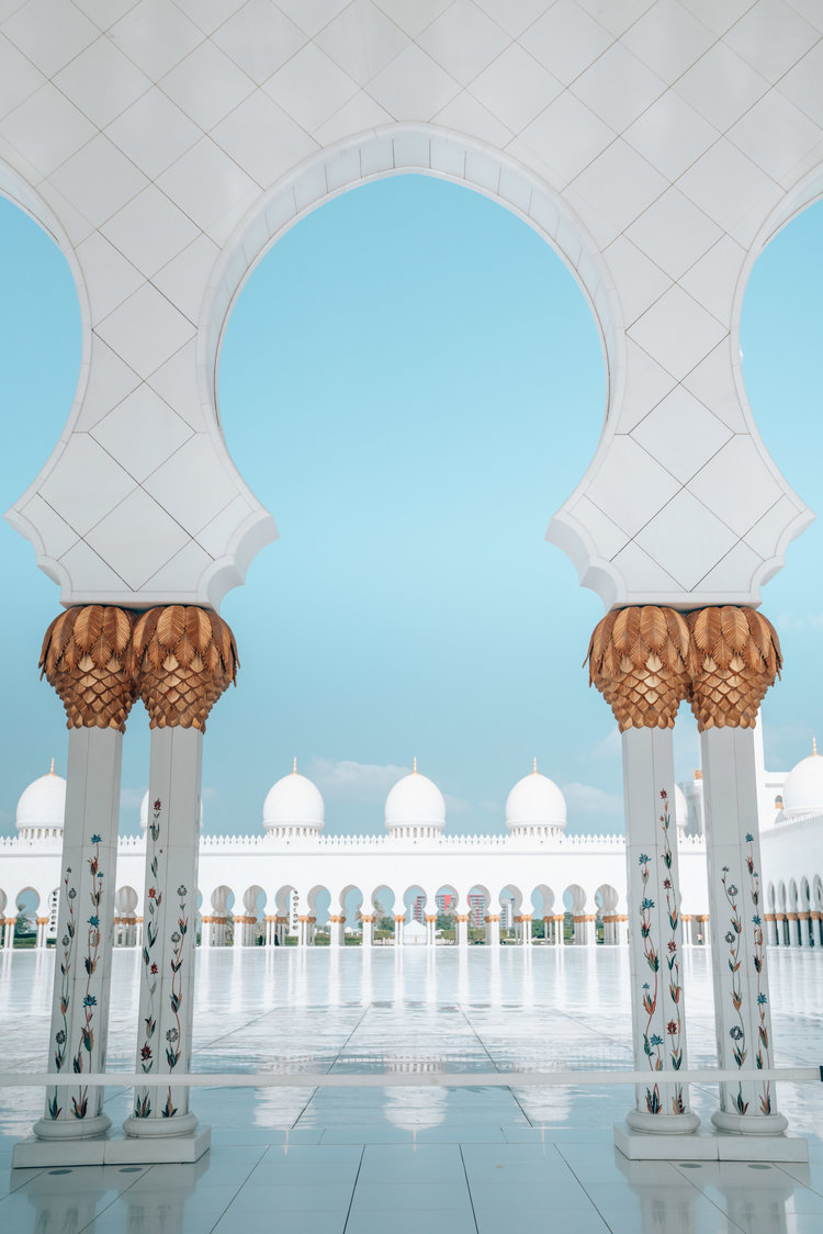 Sheikh Zayed Bin Sultan Mosque Boundary Wall — 6